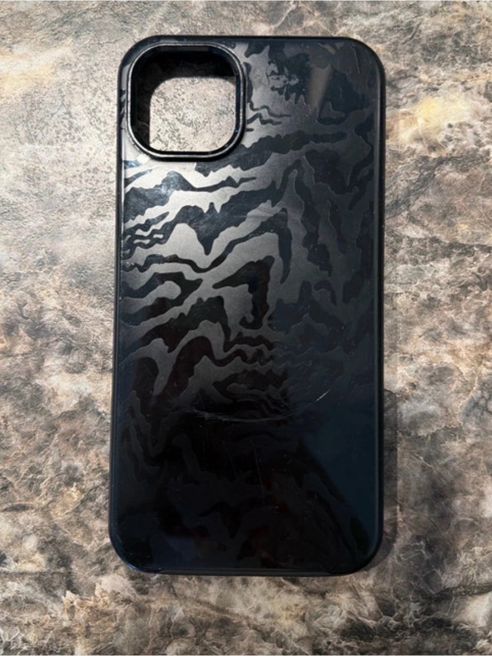 Black Zebra Pattern Phone Case - Otterbox